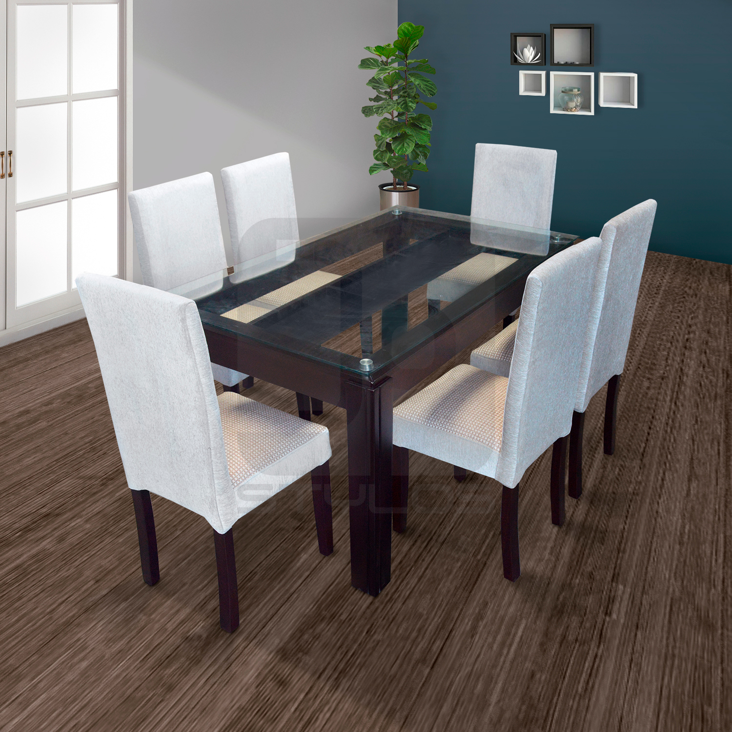 Comedor Cloe 6 sillas