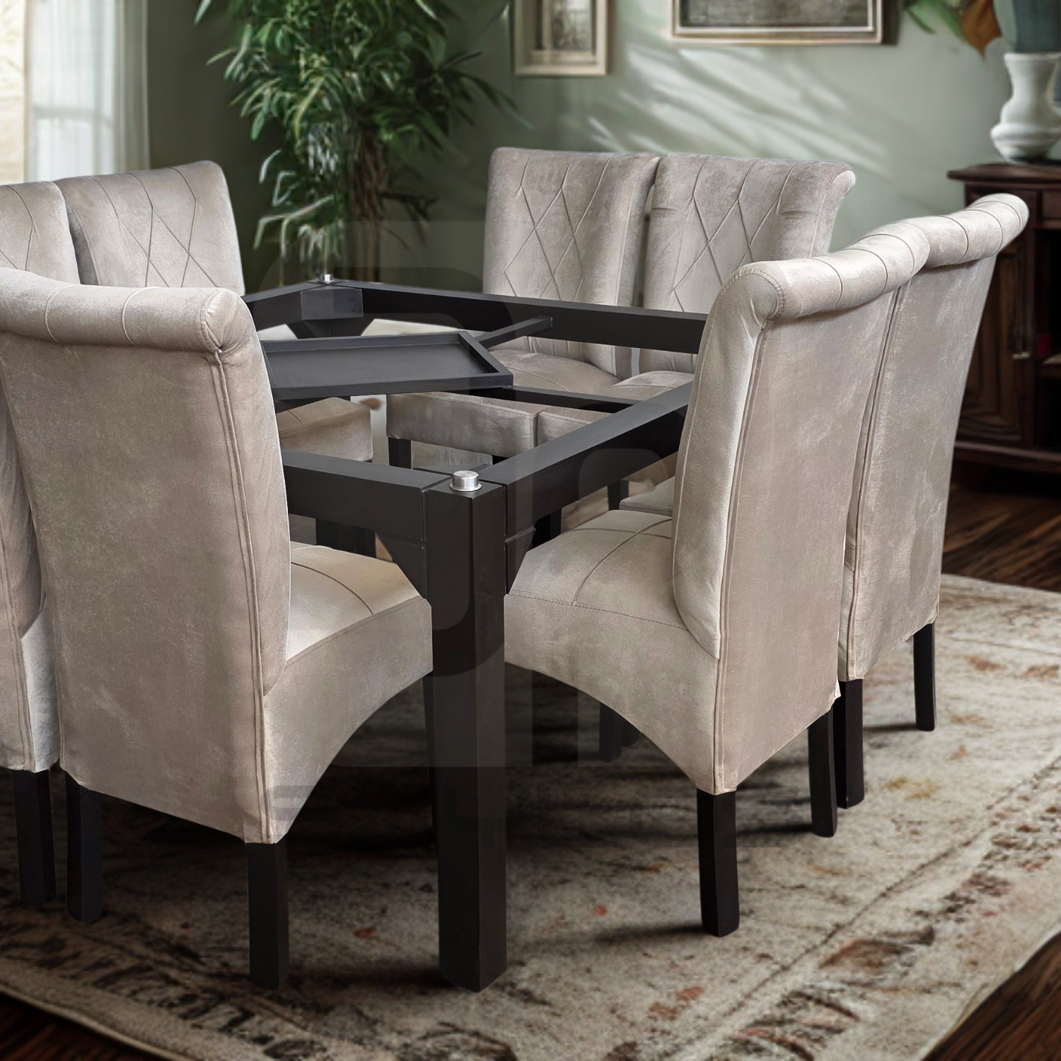 Juego de comedor de 8 sillas Prestigio